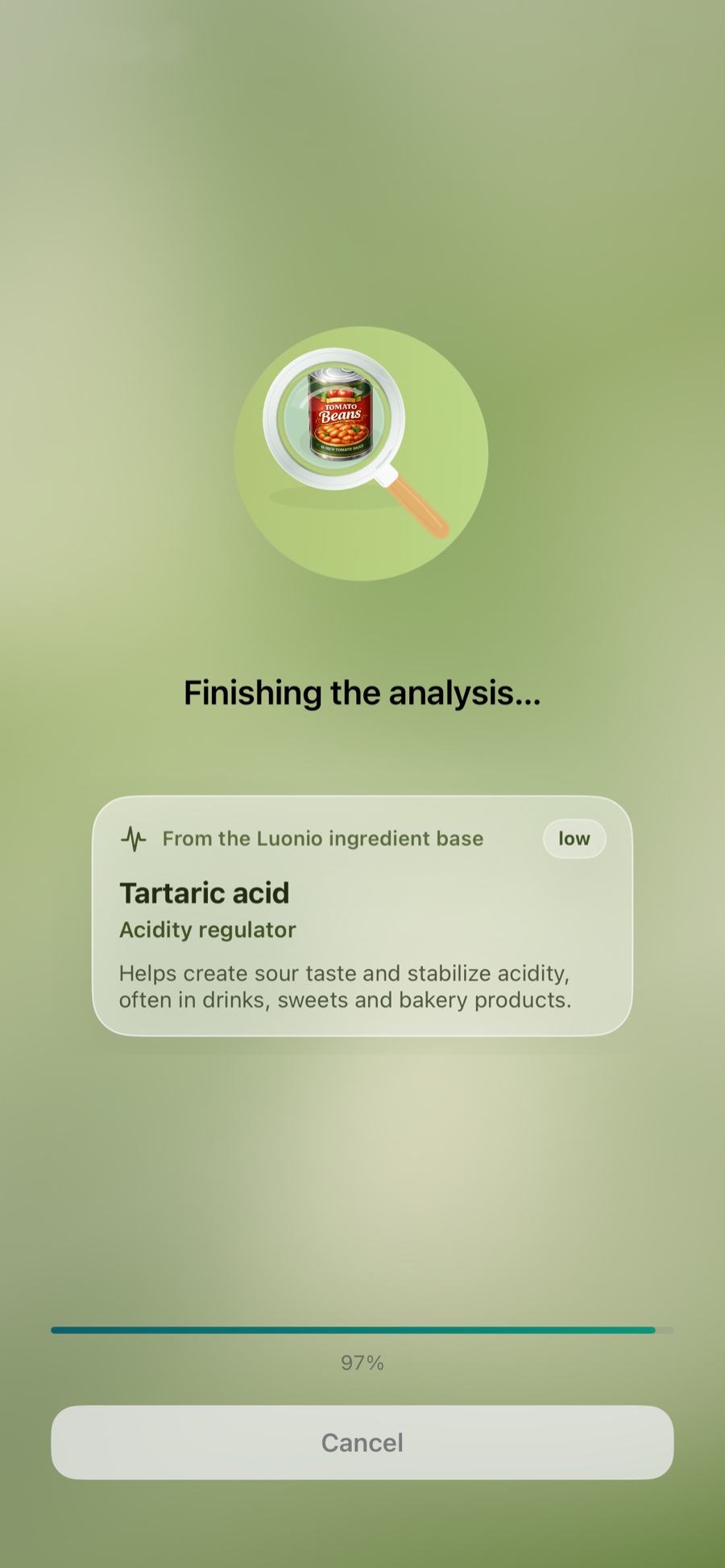 Live Luonio analysis and ingredient insight